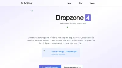 Screenshot preview of aptonic.com