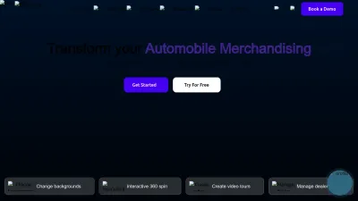 Screenshot preview of spyne.ai