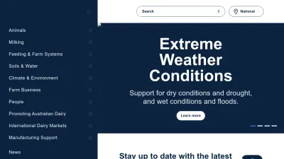 Screenshot preview of dairyaustralia.com.au