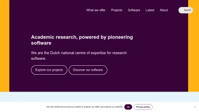Screenshot preview of esciencecenter.nl