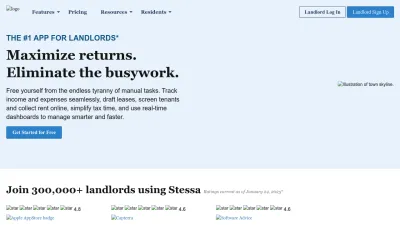 Screenshot preview of stessa.com