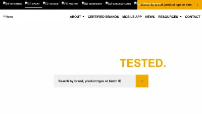 Screenshot preview of sport.wetestyoutrust.com