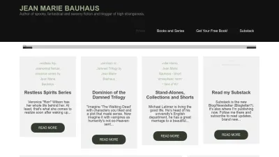 Screenshot preview of jeanmariebauhaus.com