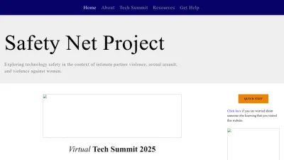 Screenshot preview of techsafety.org