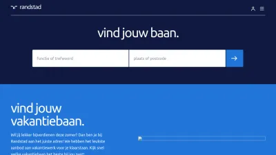 Screenshot preview of randstad.nl