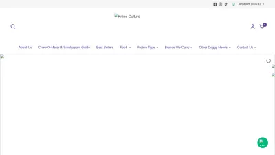 Screenshot preview of knineculture.com