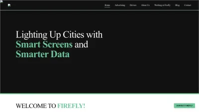 Screenshot preview of fireflyon.com