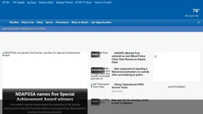 Screenshot preview of kfyrtv.com