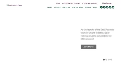 Screenshot preview of bairdholm.com