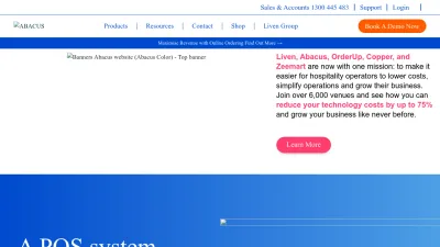 Screenshot preview of abacus.co