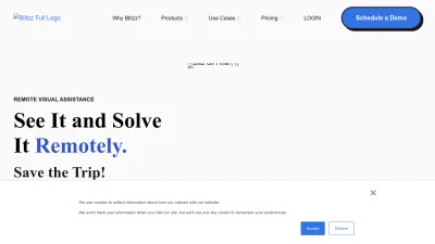 Screenshot preview of blitzz.co
