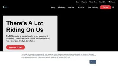 Screenshot preview of pmc.org