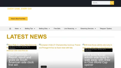 Screenshot preview of 101greatgoals.com