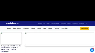 Screenshot preview of elciudadano.com