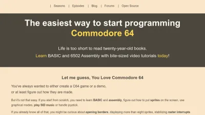 Screenshot preview of 64bites.com