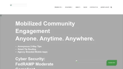 Screenshot preview of tip411.com