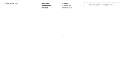 Screenshot preview of twosigma.com