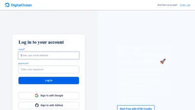 Screenshot preview of cloud.digitalocean.com