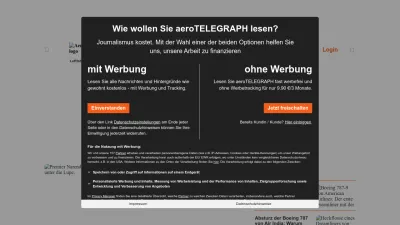Screenshot preview of aerotelegraph.com