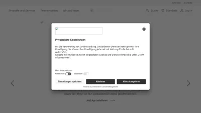 Screenshot preview of team.de