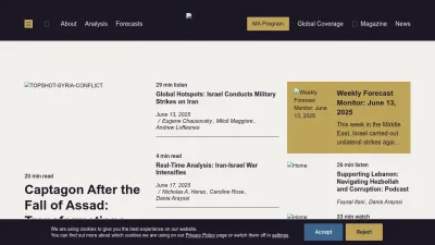 Screenshot preview of newlinesinstitute.org