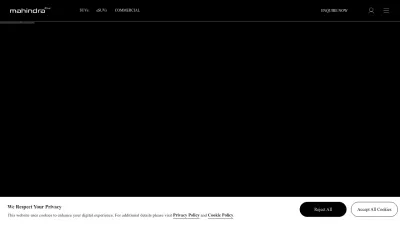 Screenshot preview of auto.mahindra.com