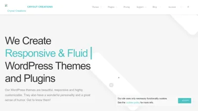 Screenshot preview of cryoutcreations.eu
