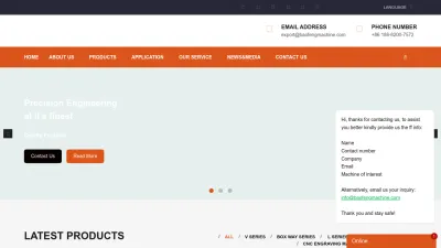 Screenshot preview of baofengmachine.com