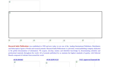Screenshot preview of ripublication.com