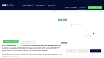 Screenshot preview of sporteasy.net