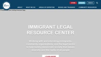 Screenshot preview of ilrc.org