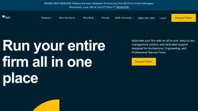 Screenshot preview of bqe.com
