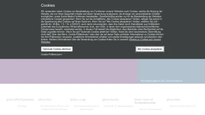 Screenshot preview of astrazeneca.de