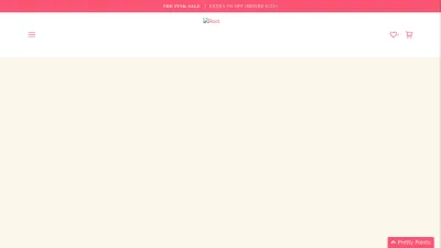 Screenshot preview of rootpretty.com