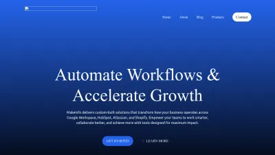 Screenshot preview of makeinfo.co