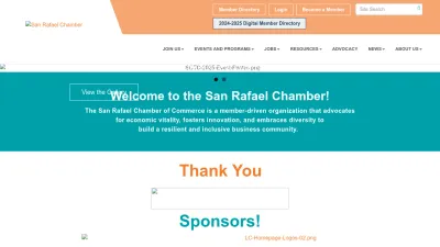Screenshot preview of srchamber.com