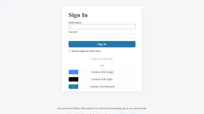 Screenshot preview of onrealm.org