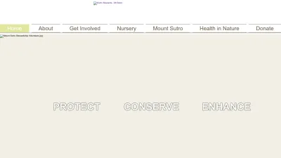 Screenshot preview of sutrostewards.org
