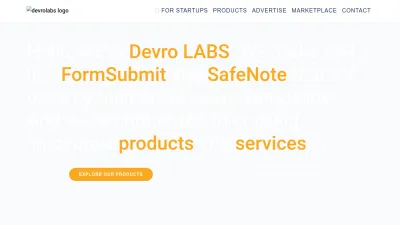 Screenshot preview of devrolabs.com