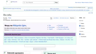 Screenshot preview of ig.wikipedia.org