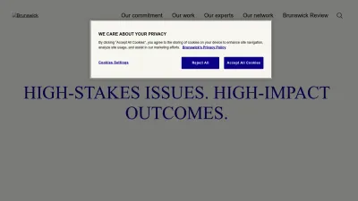 Screenshot preview of brunswickgroup.com