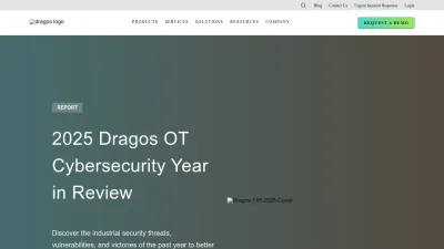 Screenshot preview of dragos.com