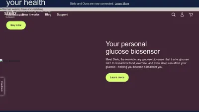 Screenshot preview of stelo.com