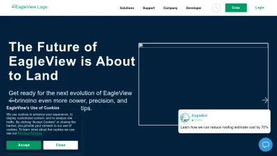Screenshot preview of eagleview.com