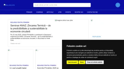 Screenshot preview of ghidulprimariilor.ro