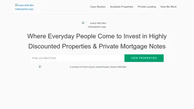 Screenshot preview of investwithben.com
