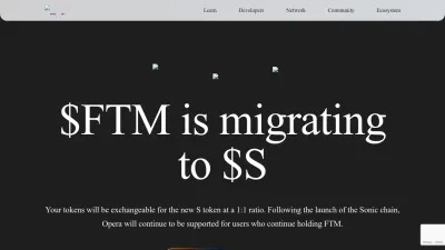 Screenshot preview of fantom.foundation