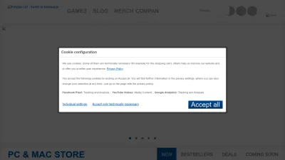 Screenshot preview of kalypsomedia.com