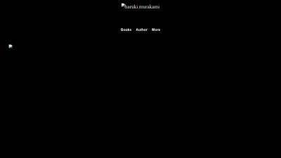 Screenshot preview of harukimurakami.com