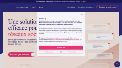 Screenshot preview of swello.com